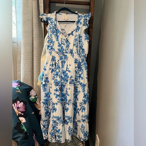 empire waist wedding guest dresses A-Line Off The Shoulder Sky Blue Empire Waist Wedding Guest Dress, Sky_Blue / L